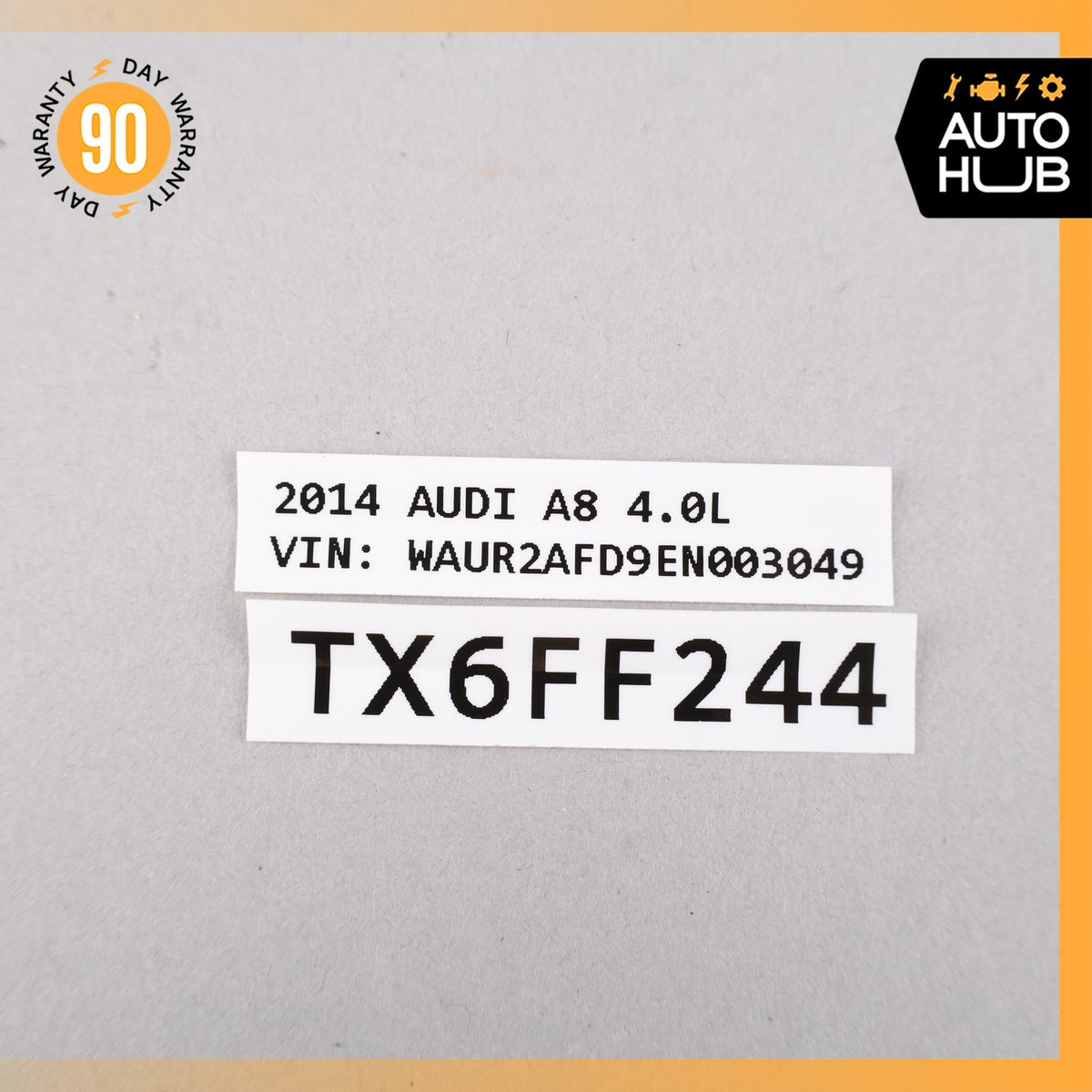 11-18 Audi D4 A8 Rear Left Distance Radar Blind Spot Control Module OEM - photo 10