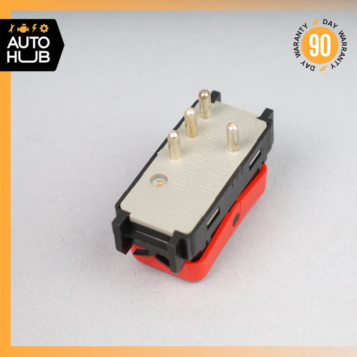 90-95 Mercedes R129 SL320 S500 Hazard Warning Light Switch Button 1408205510 OEM - photo 3
