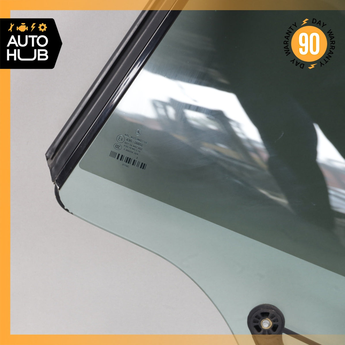 10-17 Mercedes W207 E350 E550 Coupe Rear Left Driver Quarter Window Glass OEM - photo 4