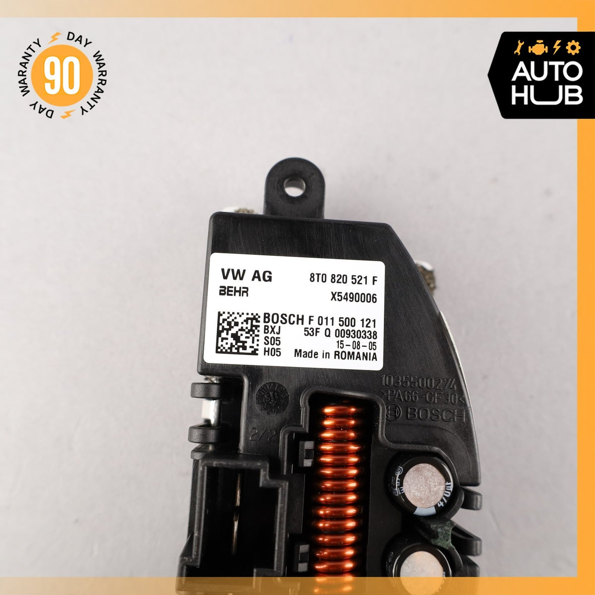 Porsche Macan 95B / Audi B8 A4A/C AC Air Conditioning Fan Resistor OEM 74k - photo 7
