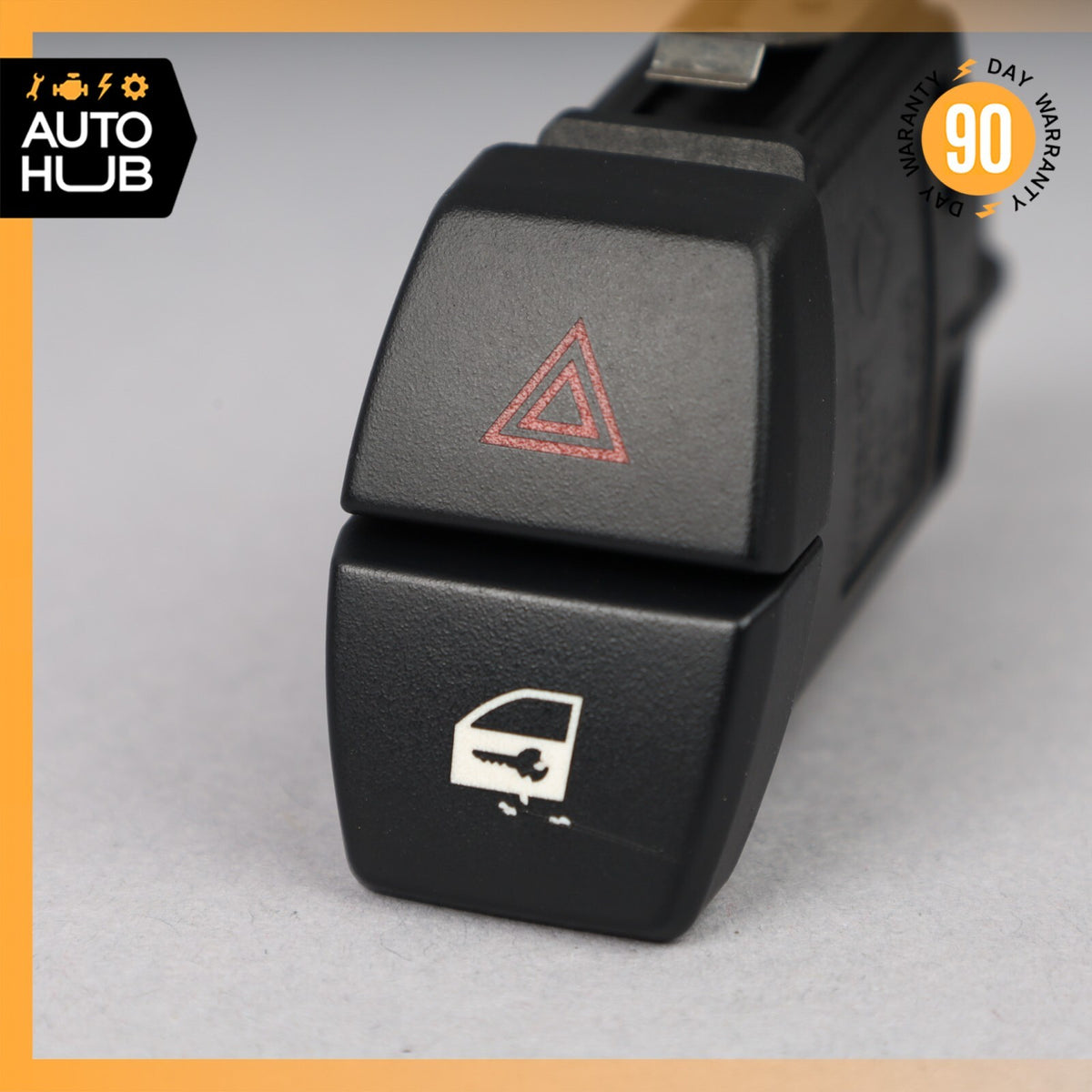 2011 BMW F10 550i Hazard Warning Light Lock Switch Button 61319161896 OEM - photo 2