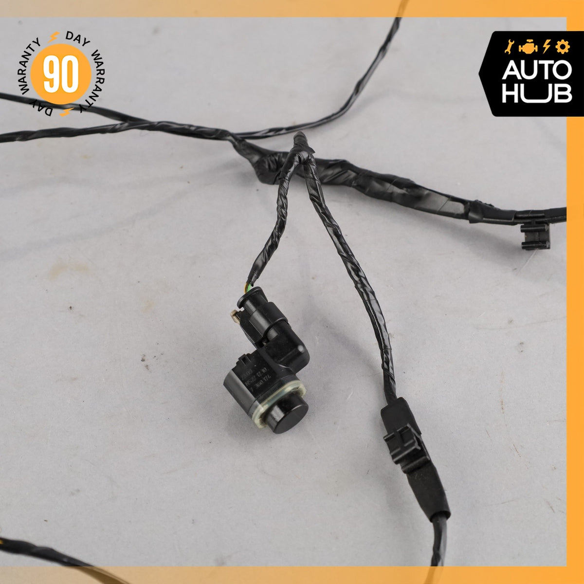 11-13 BMW E70 X5 Rear Bumper Wire Harness w/ Parking Aid Sensor Set OEM - photo 5