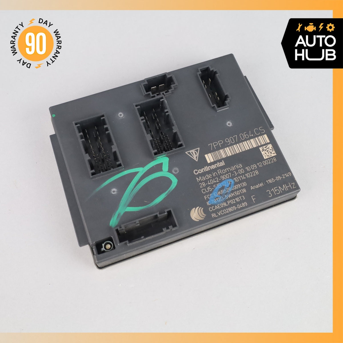 Porsche Cayenne 958 Front Comfort Body Computer Control Module BCM OEM - photo 3