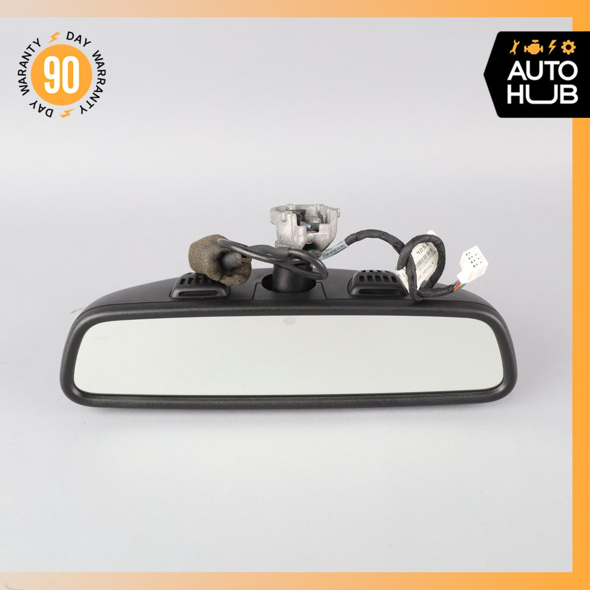 14-17 Mercedes W222 S63 Interior Rear View Mirror Black 2228100417 OEM - photo 2