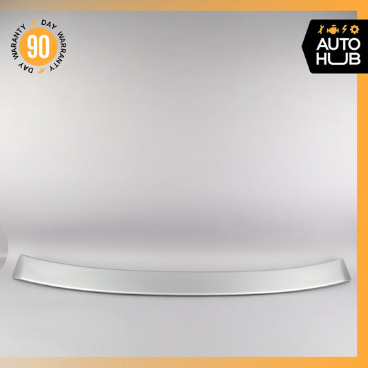 07-13 Mercedes W221 S63 AMG S550 Roof Upper Molding Spoiler Silver Aftermarket - photo 1