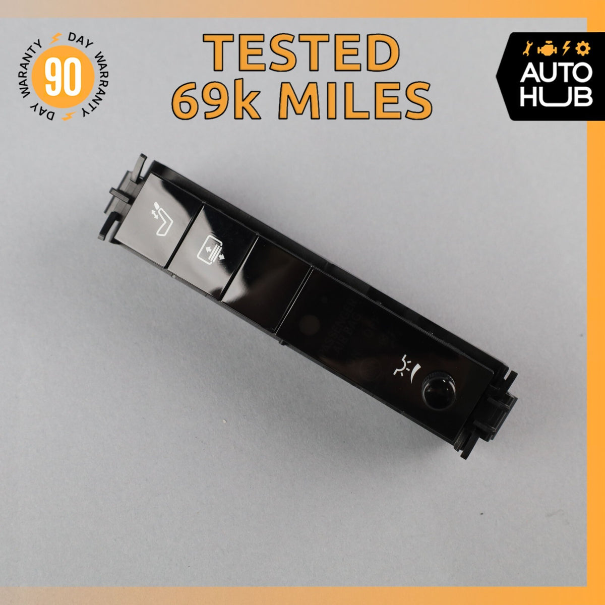 2015 Mercedes W222 S550 Rear Headrest Screen Roller Dimmer Switch OEM - photo 1