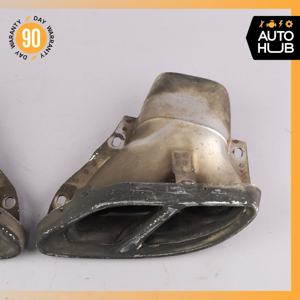 Mercedes W213 E43 AMG M276 Left & Right Side Exhaust Mufflers Tips Set OEM 77k - photo 7