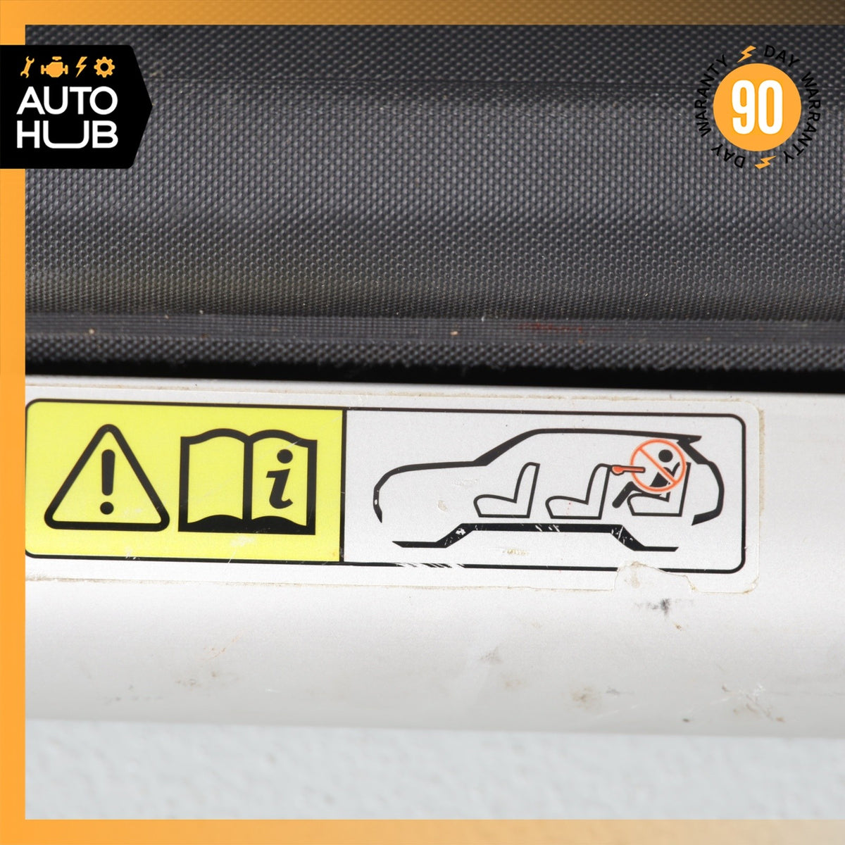 14-22 LR Range Rover Sport L494 Trunk Cargo Roller Parcel Shelf Panel Black OEM - photo 15