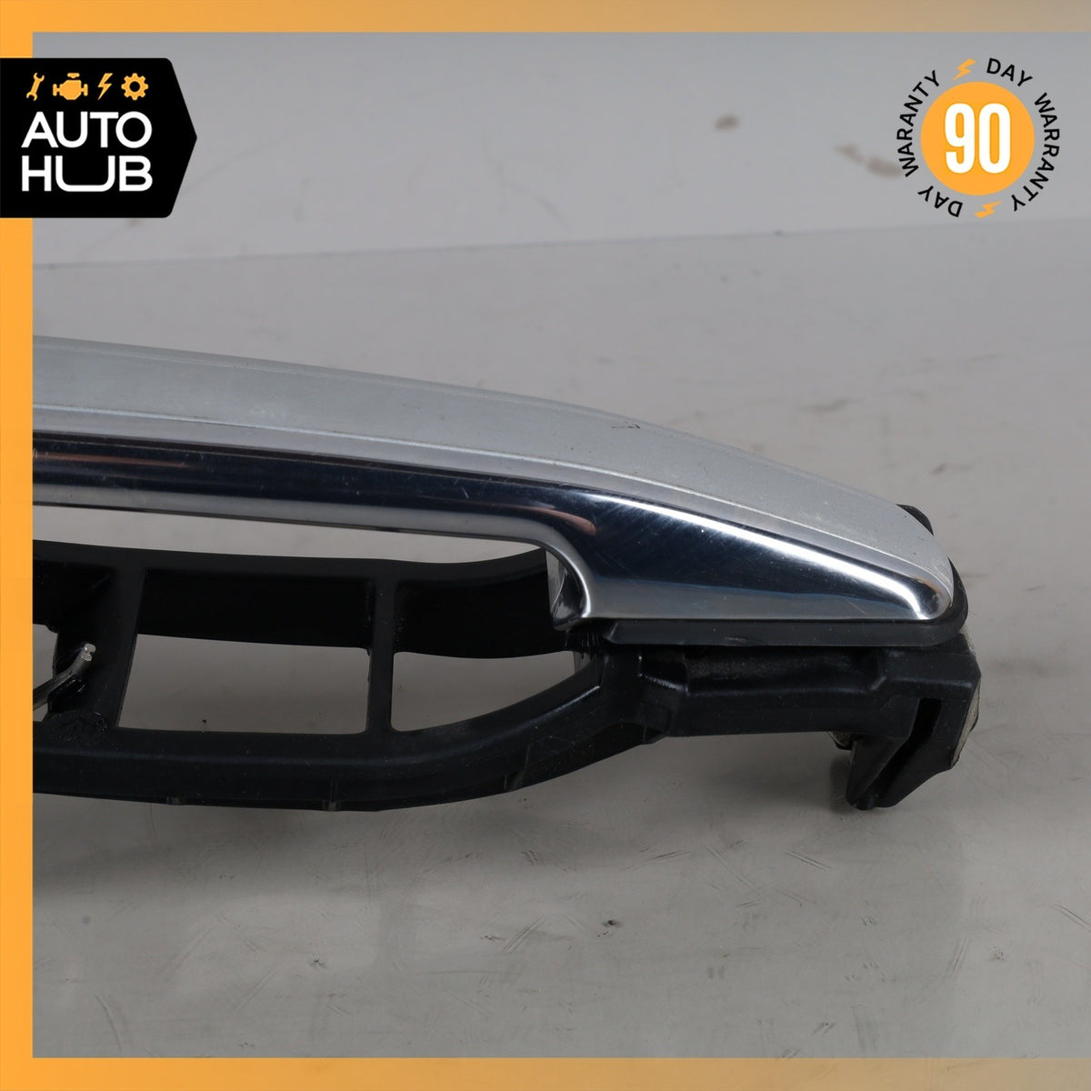 98-03 Mercedes W210 E430 E55 AMG Rear Left Driver Side Door Handle Silver OEM - photo 4
