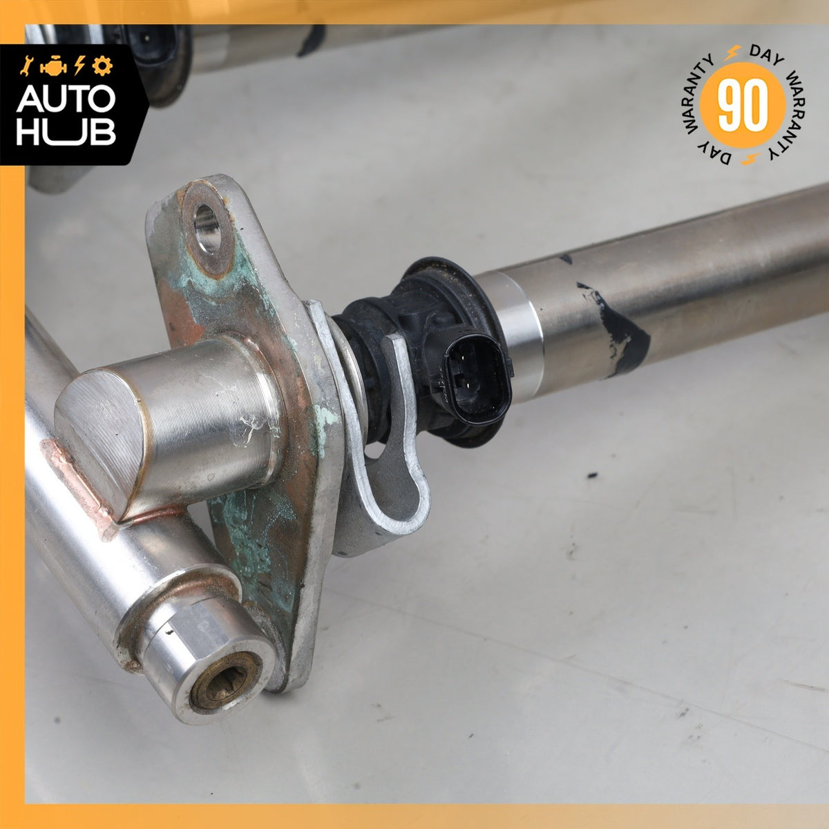 15-23 Mercedes W205 C63 AMG E300 Fuel Rail Line w/ Injectors OEM - photo 11