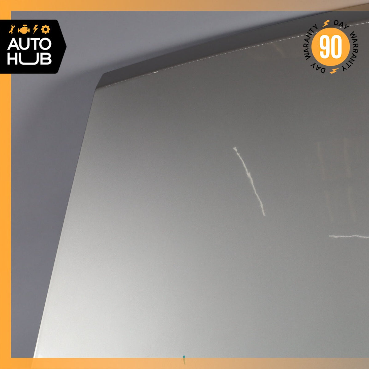 04-08 Cadillac XLR Hood Cover Panel Assembly Light Tarnished Silver OEM 69k - photo 4
