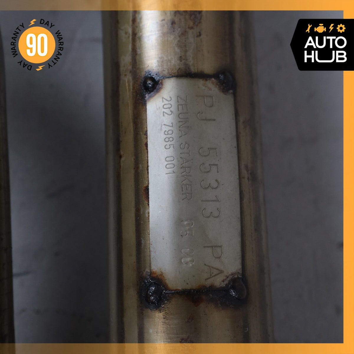 99-02 Bentley Arnage 6.8L V8 Exhaust Silencer Resonator Midpipe PJ55315PA OEM - photo 9