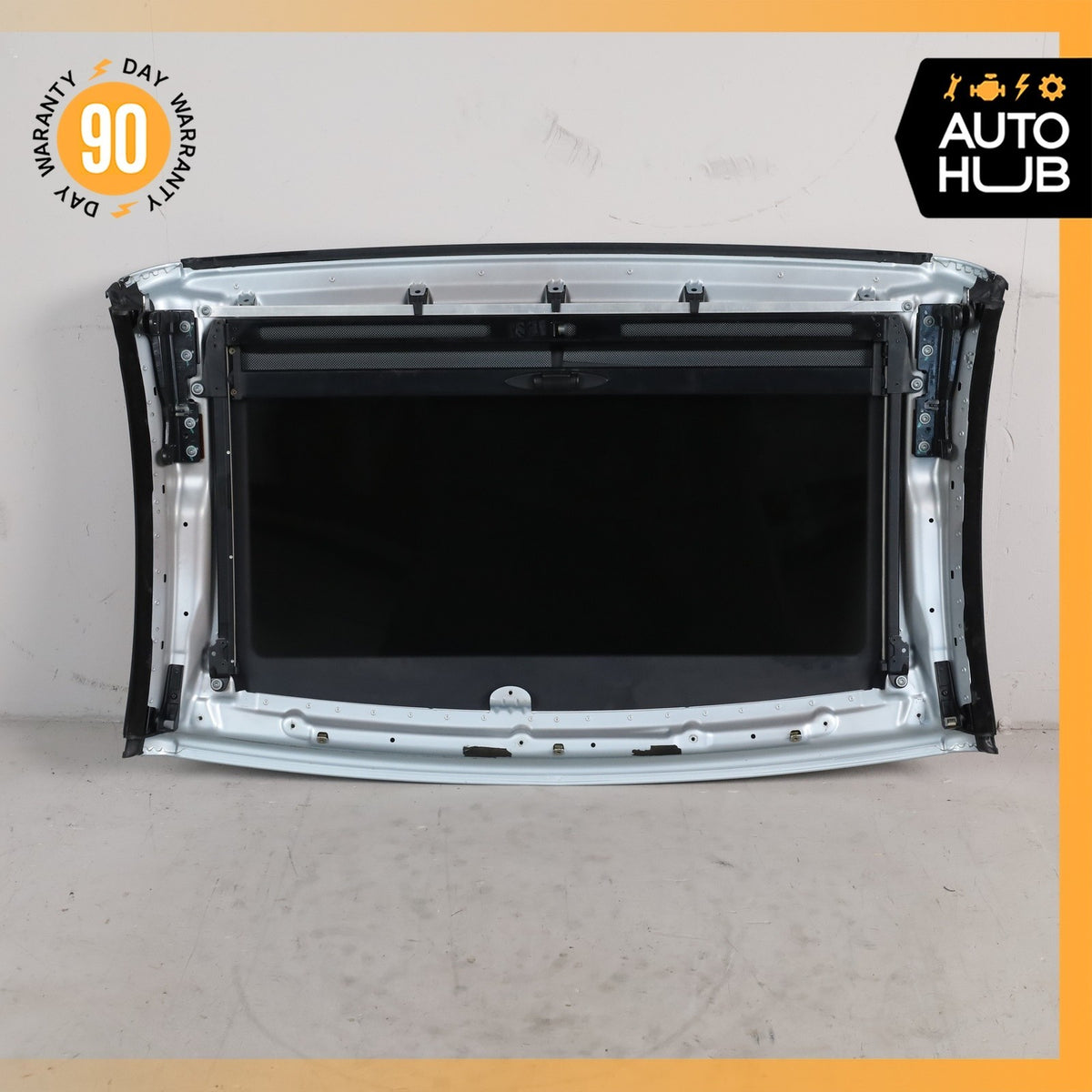 Mercedes R230 SL500 SL550 SL55 AMG Pano Panorama Roof Top Glass w/ Sun Shade OEM - photo 15