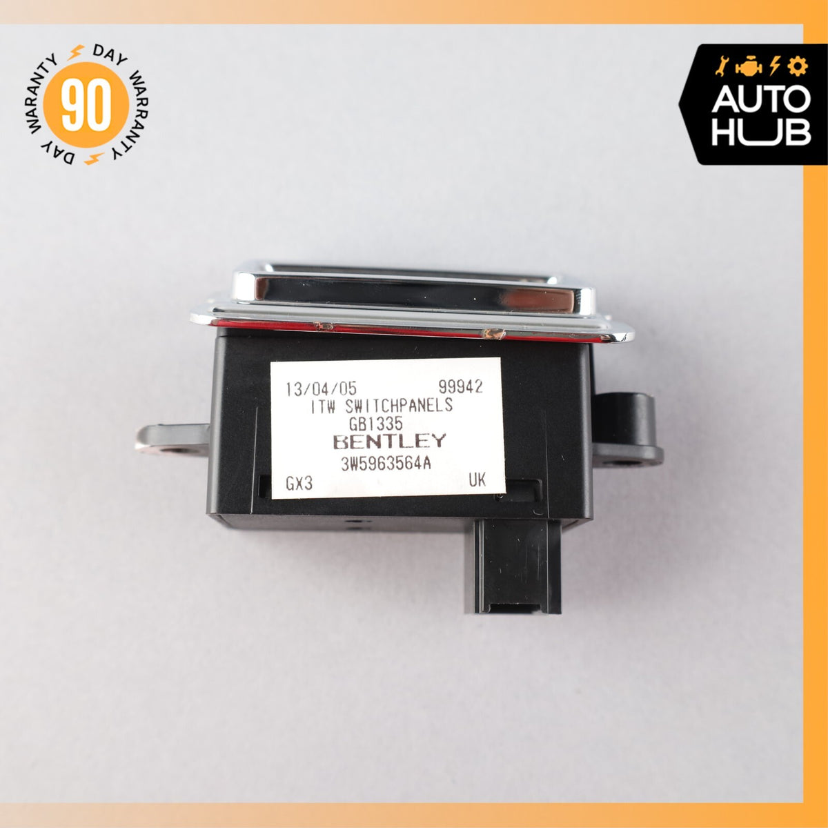 Bentley Continental Flying Spur Rear Right Seat Heating Control Switch OEM 78k - photo 8