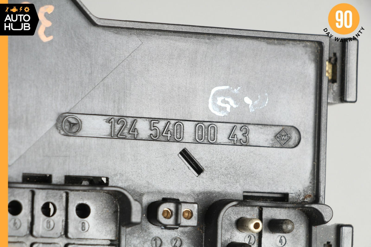 91-95 Mercedes W124 300TE 260E Seat Module Contact Plate 1265400043 OEM - photo 6