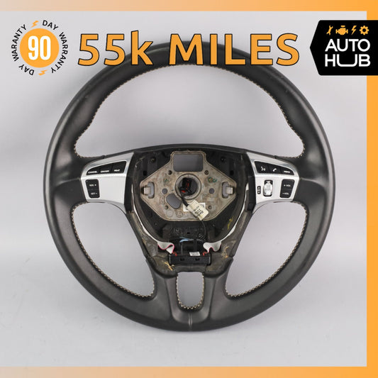 08-18 Bentley Continental GTC GT Flying Spur Driver Steering Wheel Leather OEM - photo 1