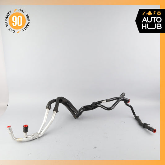 11-14 Porsche Cayenne 958 Hybrid S Engine Coolant Hose Pipe Set OEM - photo 1
