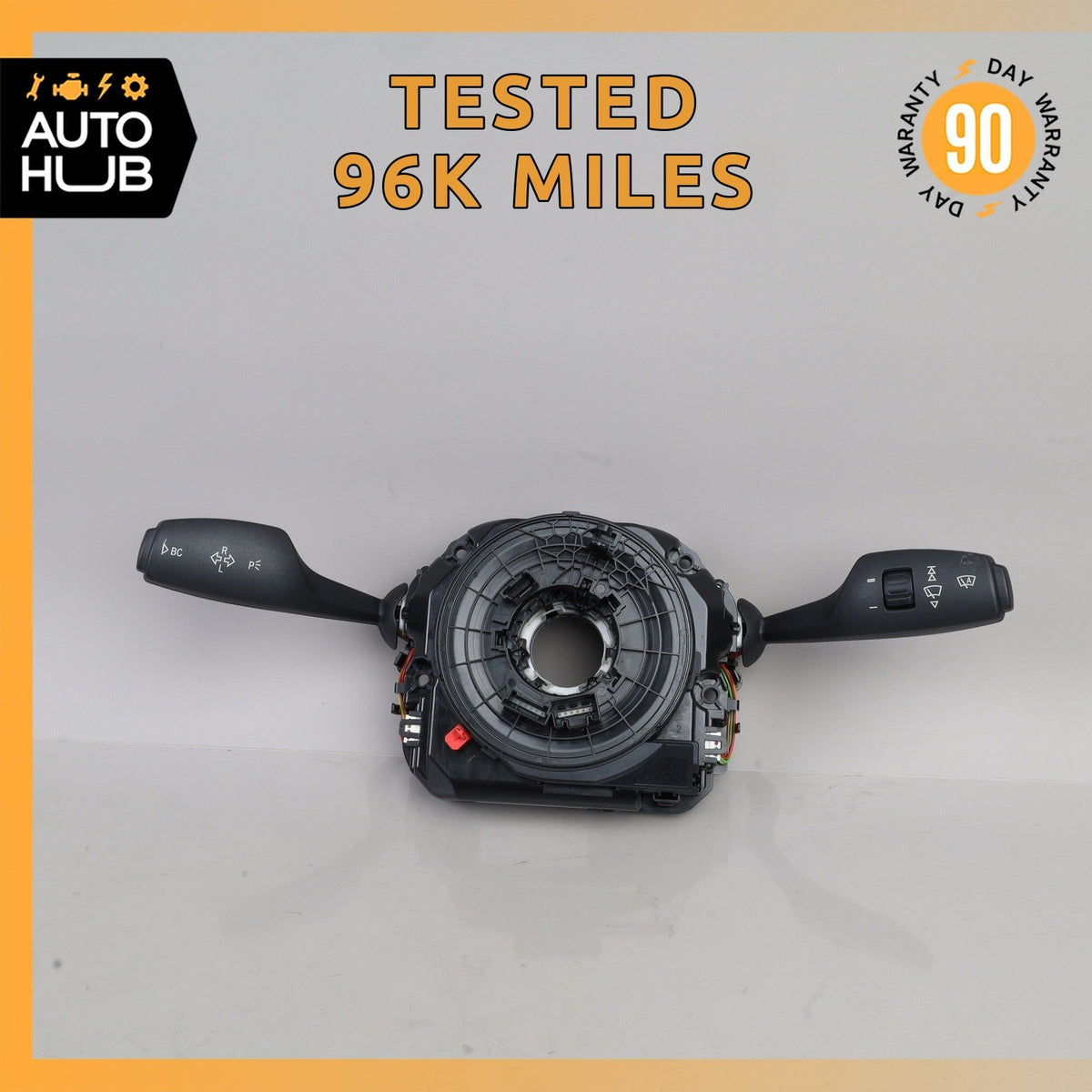 09-19 BMW F10 ActiveHybrid 5 Steering Column Control Switch 61319245622 OEM - photo 1