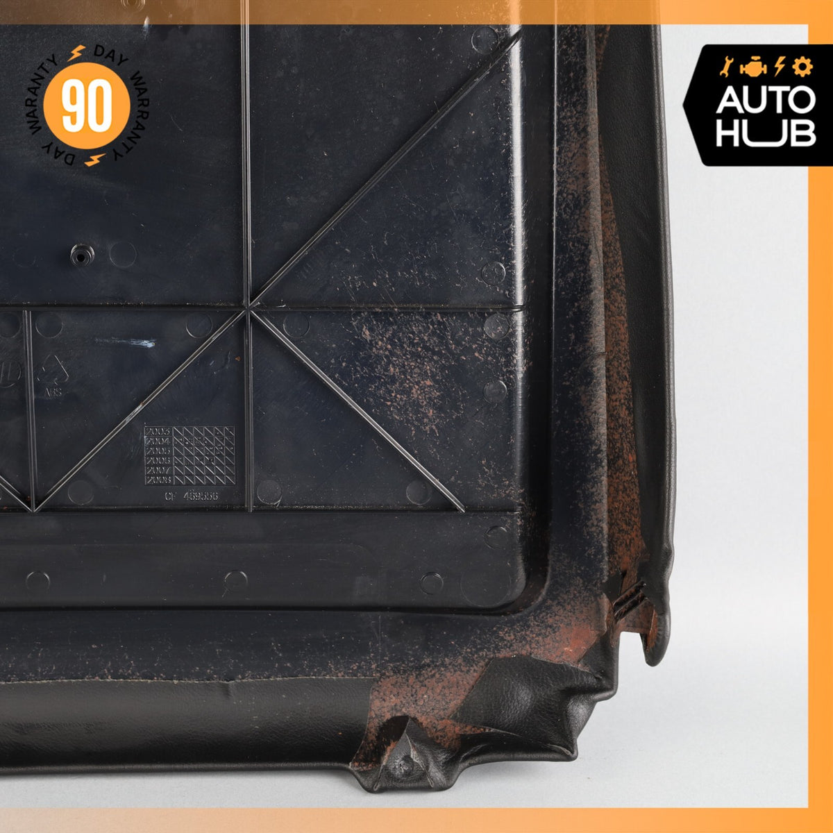 03-08 Maserati Quattroporte Back Panel Seat Cover Front Left or Right Side OEM - photo 10