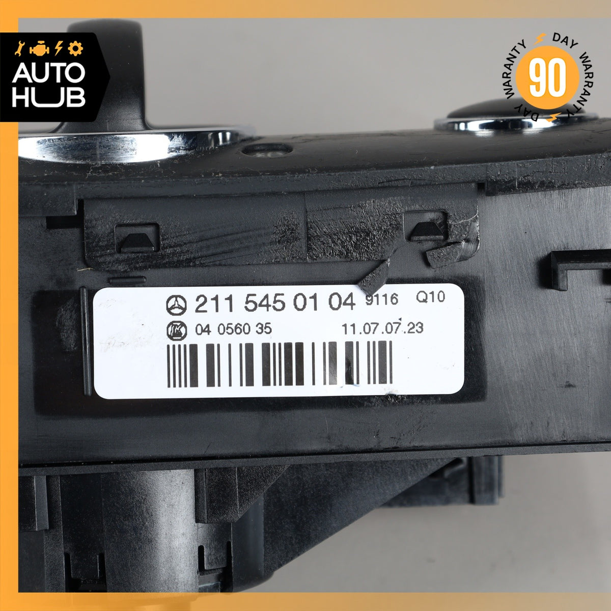 Mercedes W211 E350 E63 AMG Headlight Head Light Control Panel Switch OEM - photo 8
