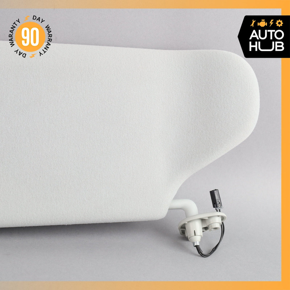 02-05 Mercedes W163 ML350 ML500 ML320 Right Side Sunvisor Shade Cover Gray OEM - photo 6