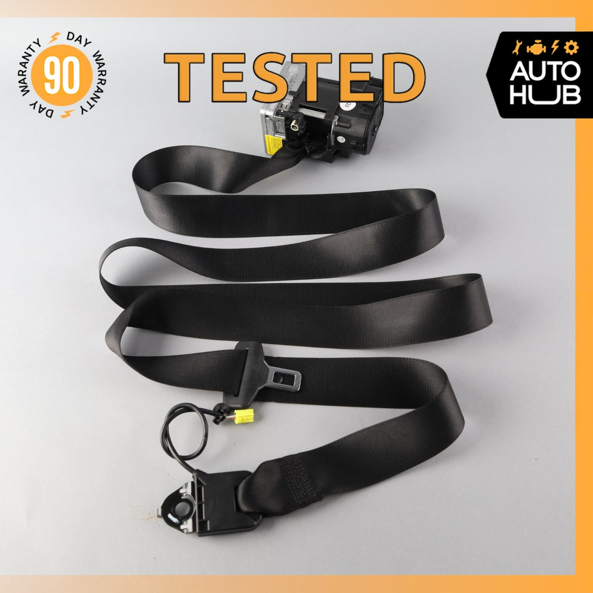 07-12 Mercedes R230 SL550 SL55 AMG Right Side Seat Belt Retractor Black OEM - photo 1