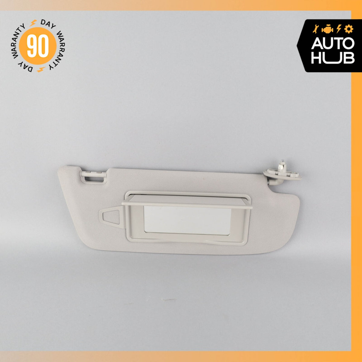 07-14 Mercedes W221 S550 CL550 Right Side Sun Visor Shade Sunvisor Gray OEM - photo 7