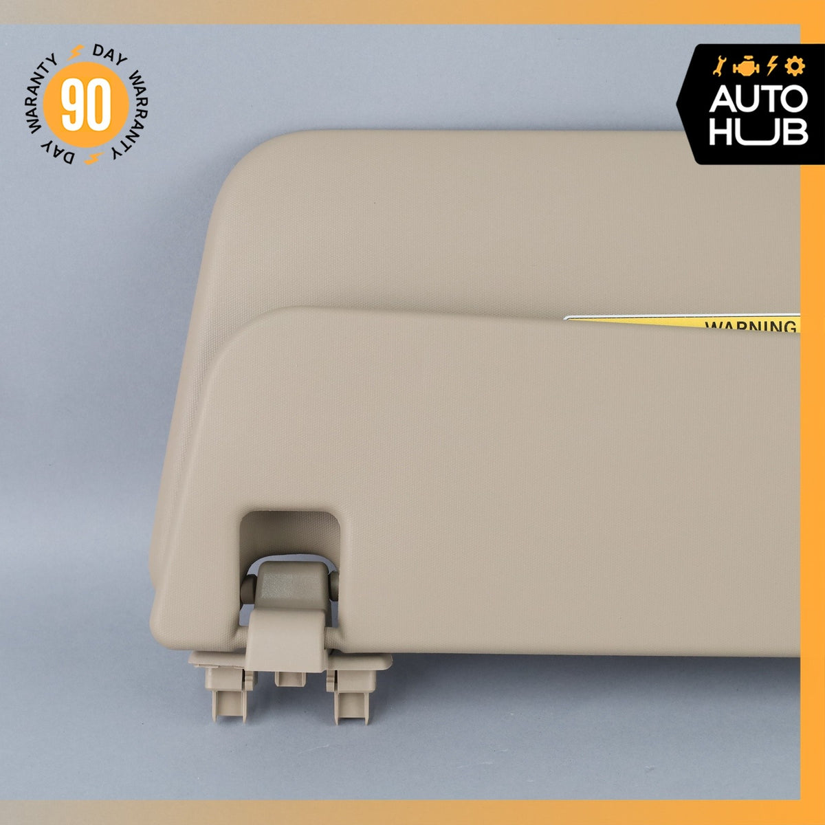 12-19 Mercedes W166 ML350 Sun Visor Sunvisor Right Passenger Side Beige OEM - photo 4