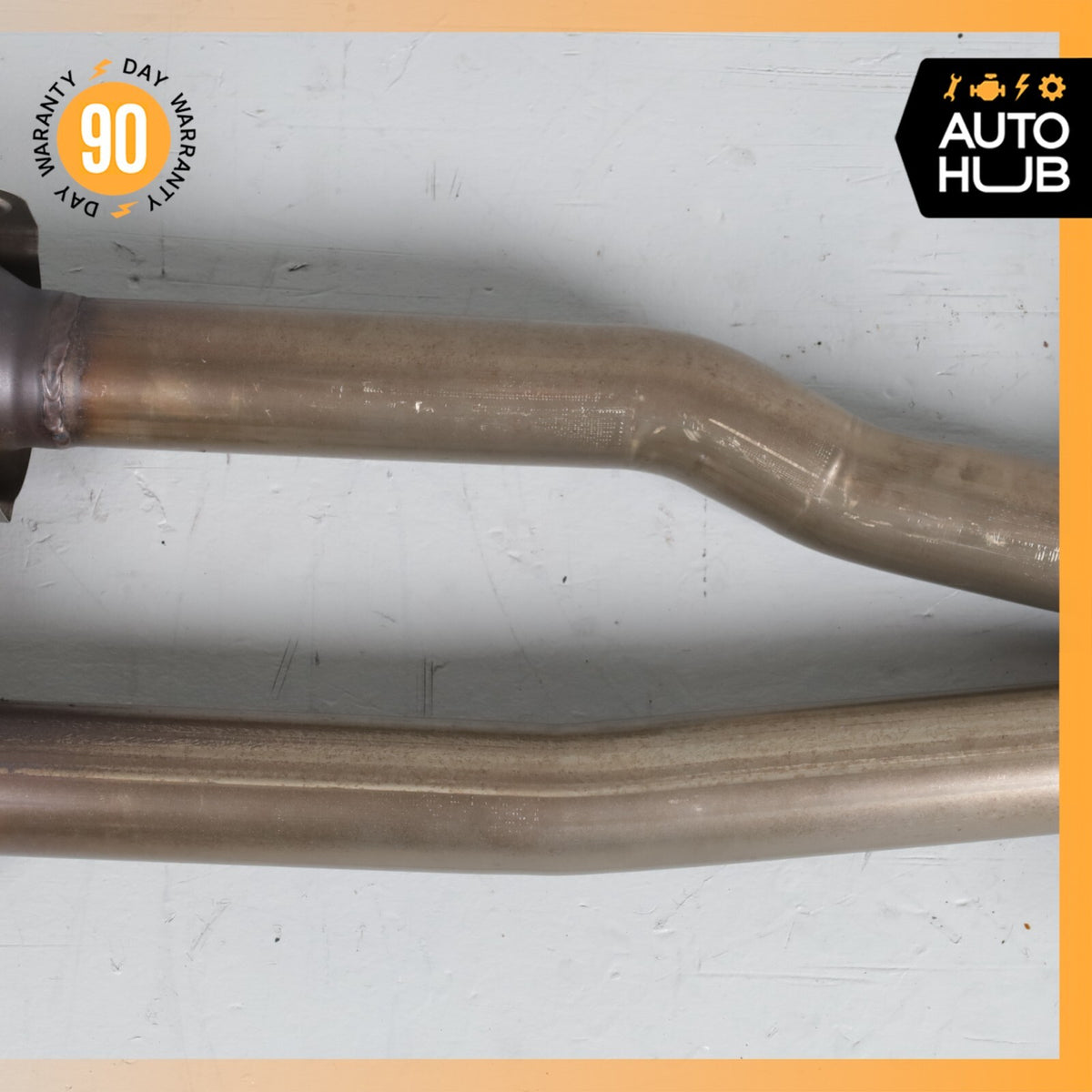 Bentley Continental GTC 6.0L Middle Mid Pipe Exhaust Downpipe Left & Right 63k - photo 11