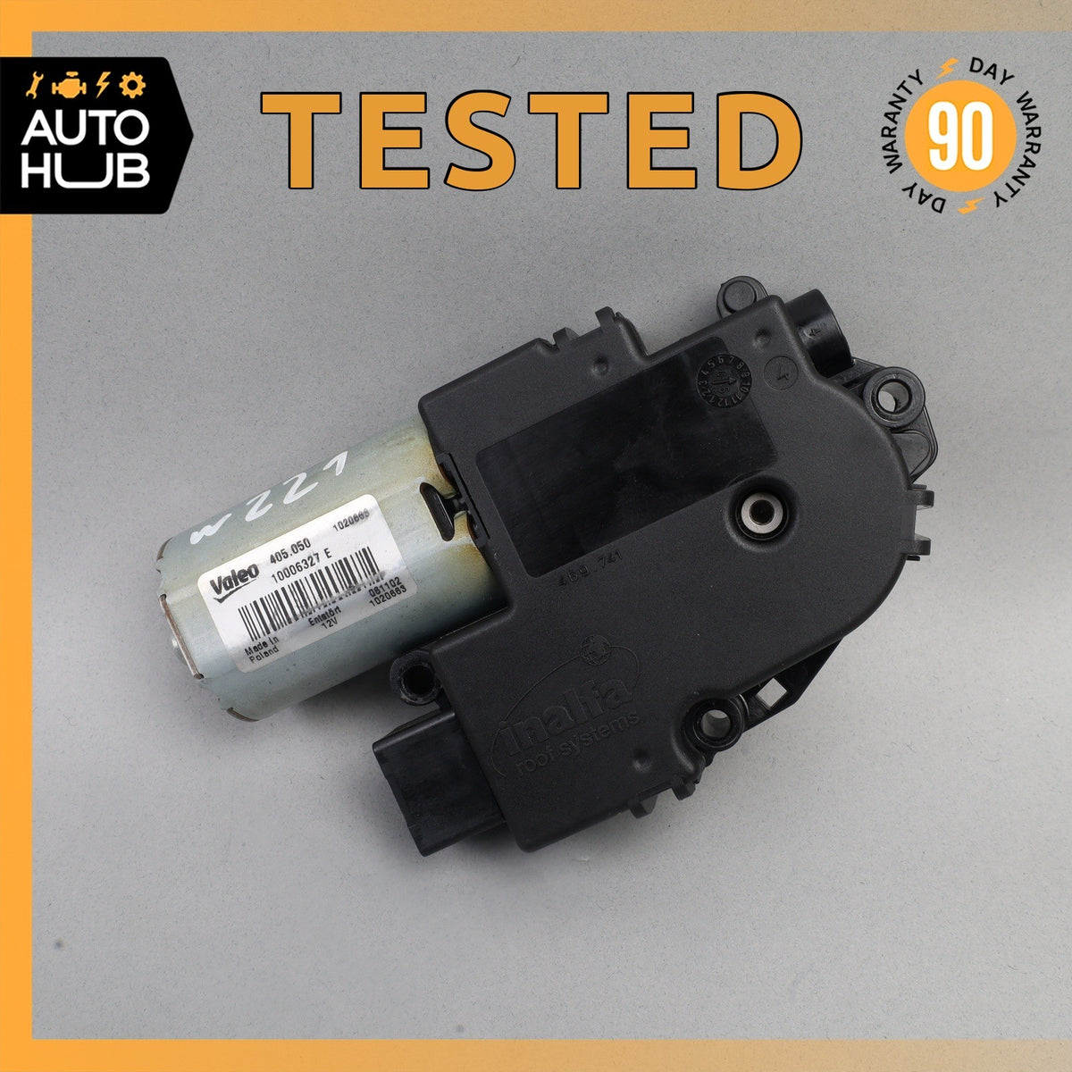 07-14 Mercedes W221 S550 CL600 CL63 AMG Sunroof Sun Roof Motor 2168200042 OEM - photo 1
