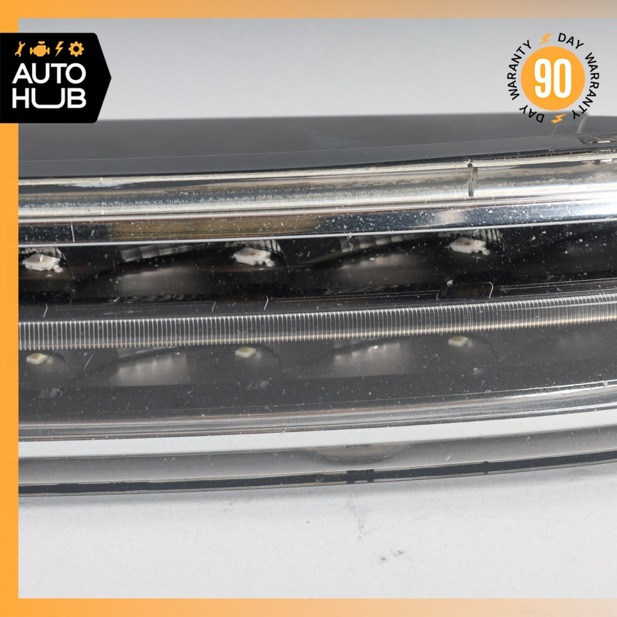 Porsche Cayenne 958 Hybrid S Right Side LED Daytime Running Light Fog Lamp OEM - photo 5