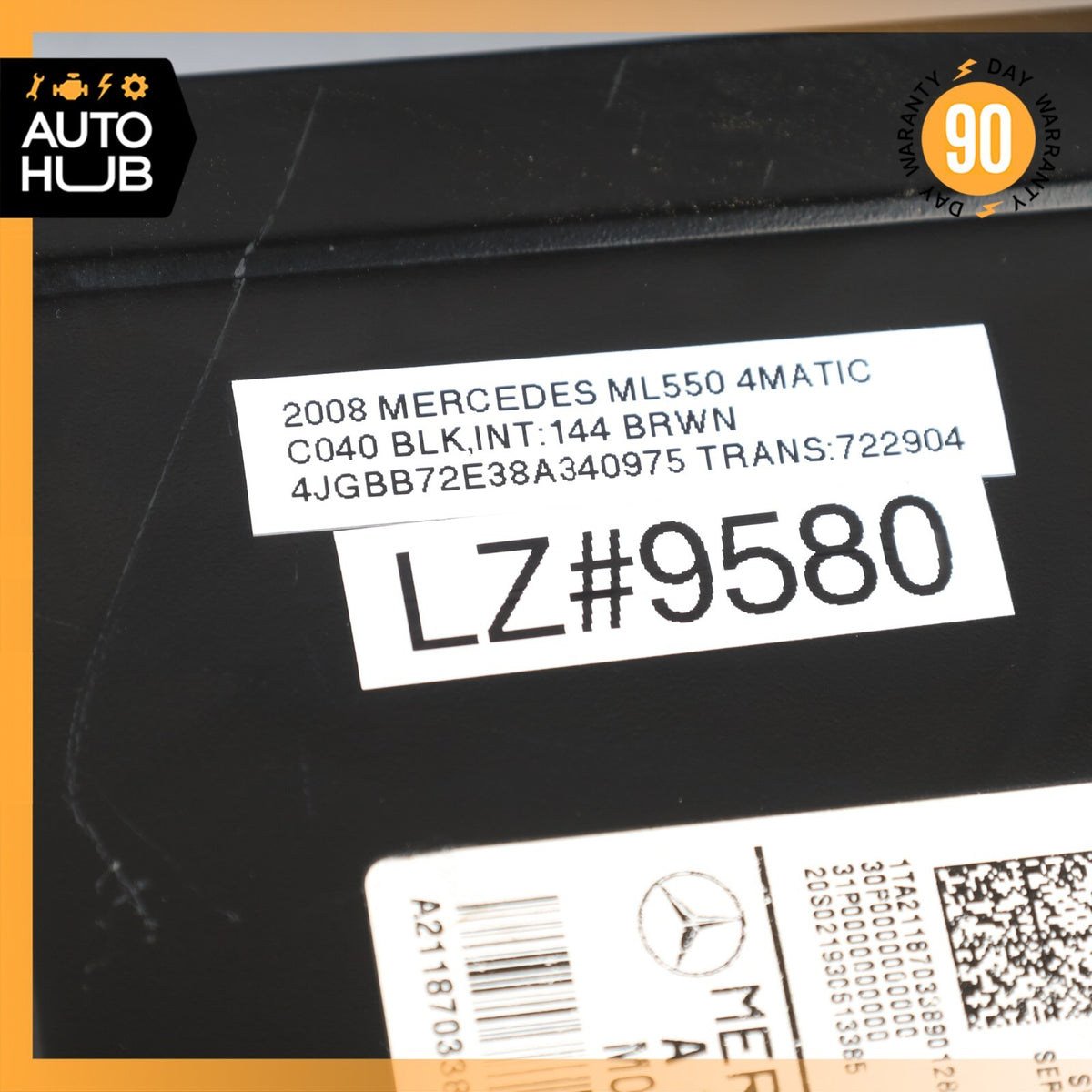 03-09 Mercedes W164 ML550 SL500 SL550 GL450 Sirius Satellite Radio Receiver OEM - photo 8