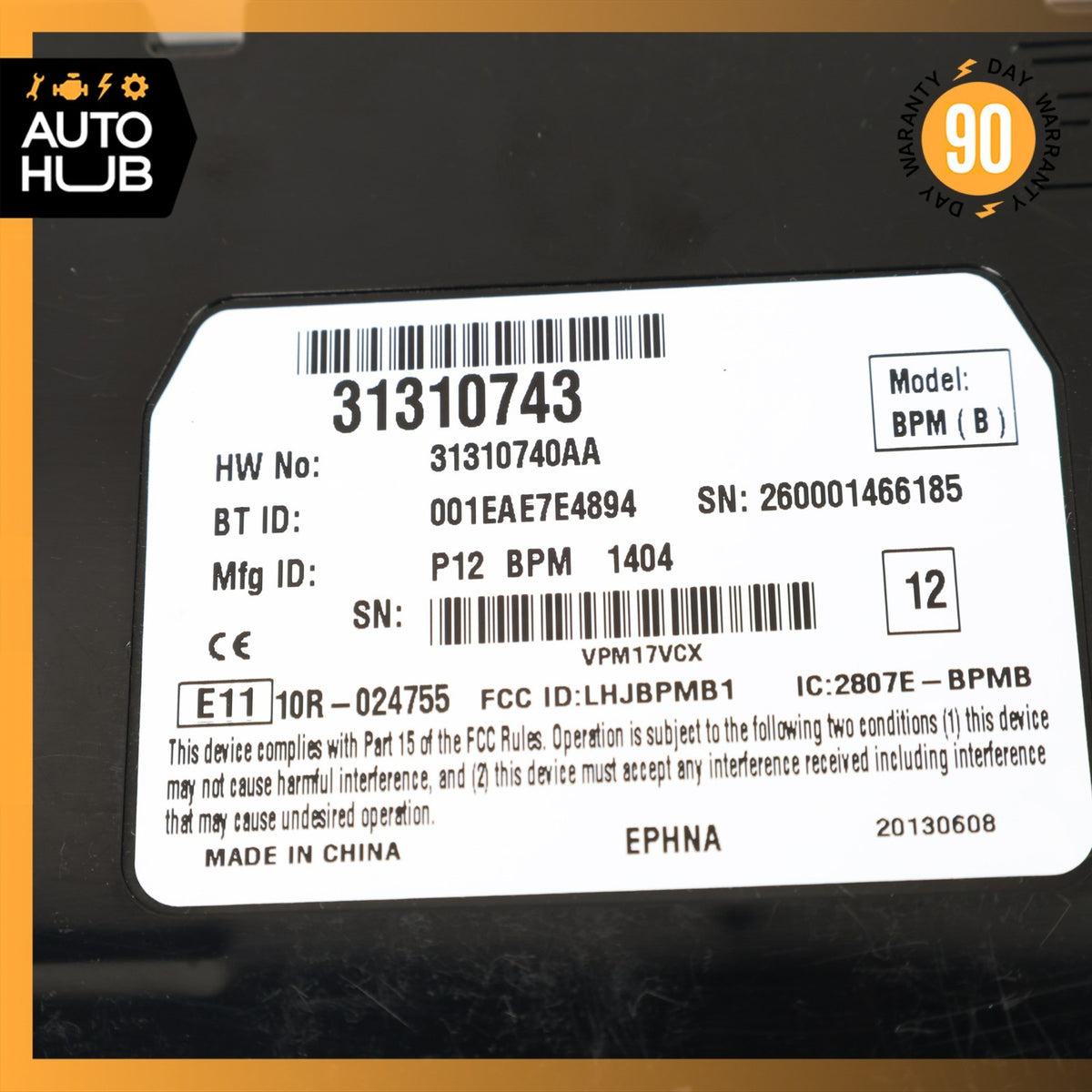 Aston Martin DB9 Rapide Bluetooth Communication Module Unit OEM - photo 13