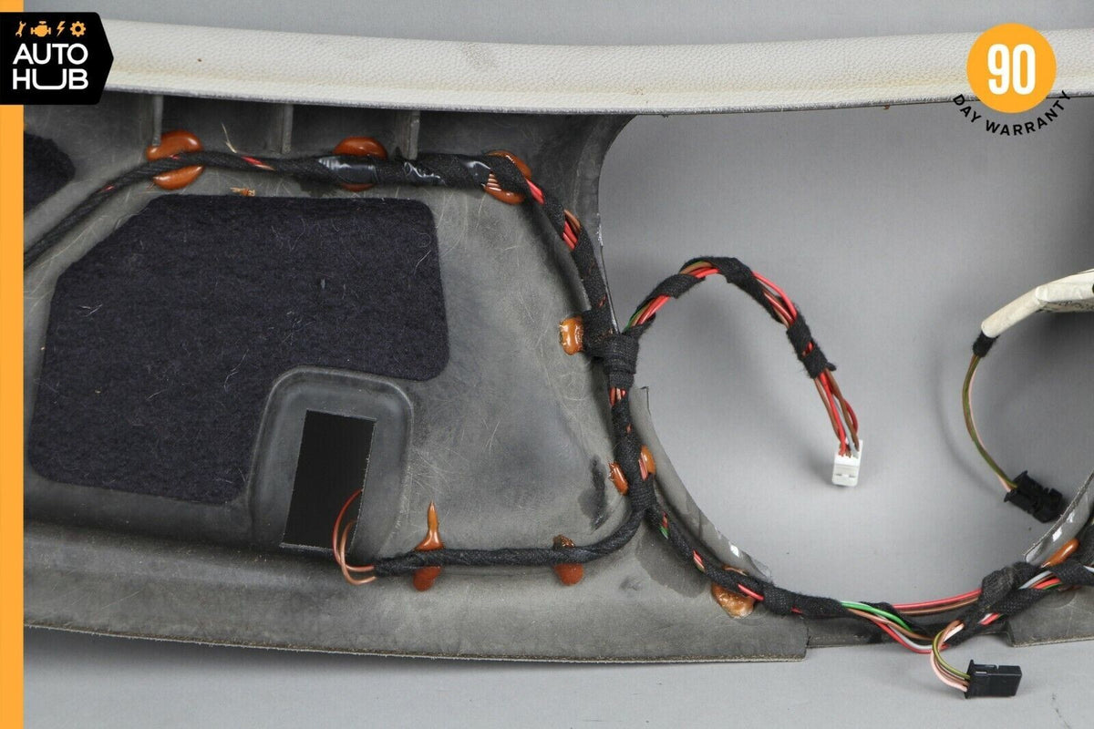 03-06 Mercedes R230 SL500 SL55 Front Window Top Upper Headliner Trim Panel OEM - photo 9