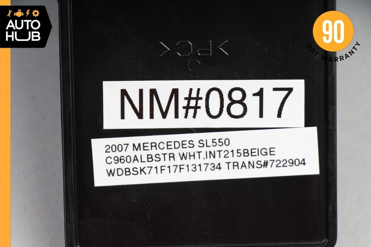 07-12 Mercedes R230 SL550 SL63 AMG Seat Occupancy Sensor Mat SRS Module OEM - photo 11