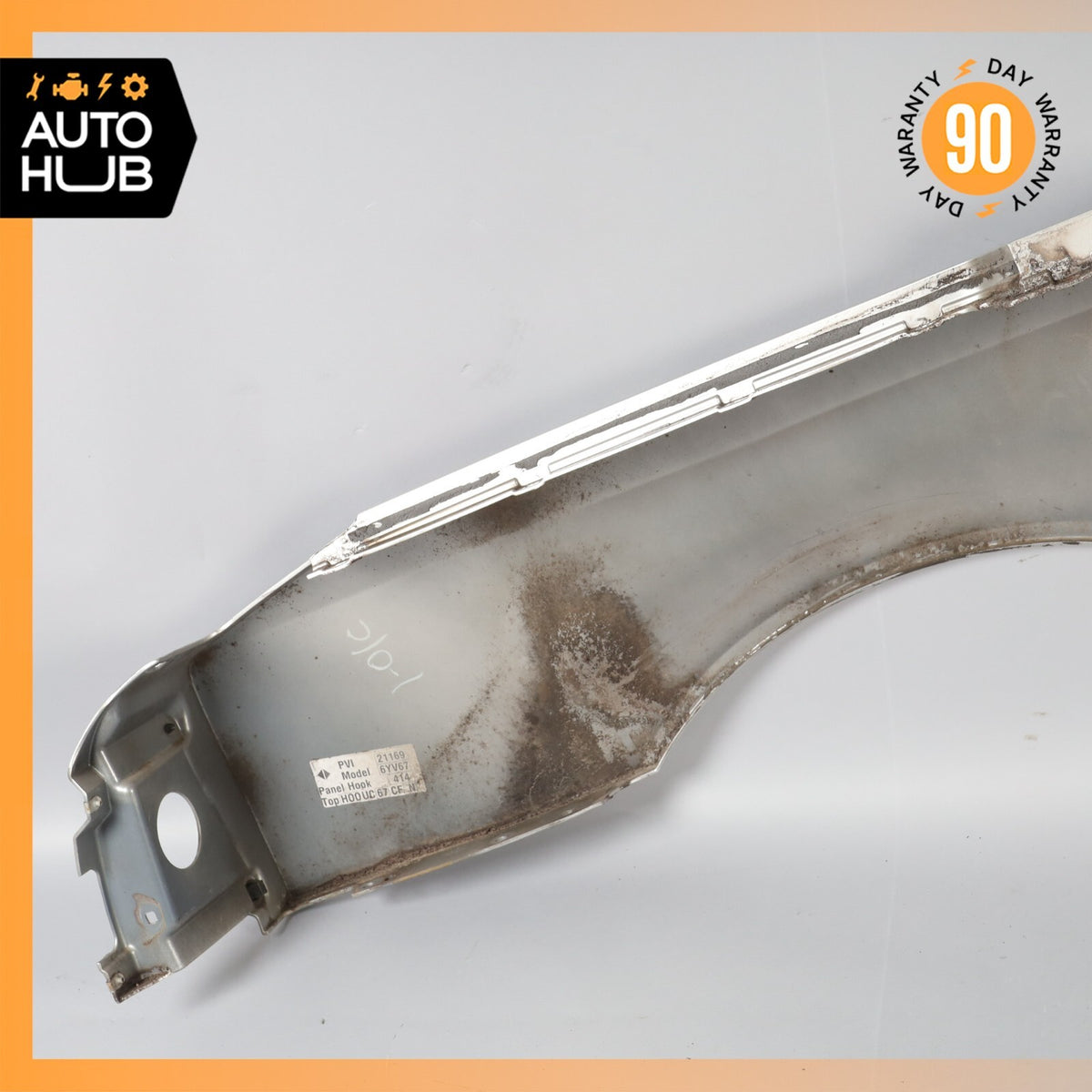 04-09 Cadillac XLR Quarter Panel Rear Left Driver Side Silver 10355380 OEM - photo 11