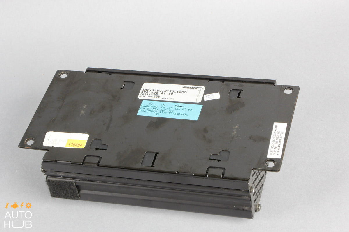 97-98 Mercedes R170 SLK230 Amplifier Amp Bose Audio Sound 1708200189 OEM - photo 6