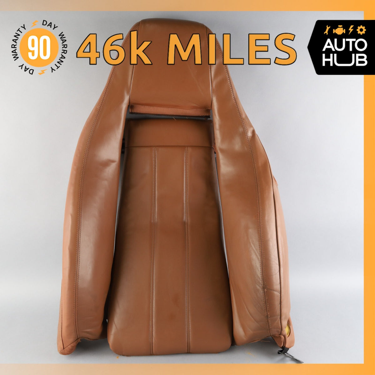 07-11 Bentley Continental GTC GT Front Left Side Seat Upper Back Cushion OEM 46k - photo 1
