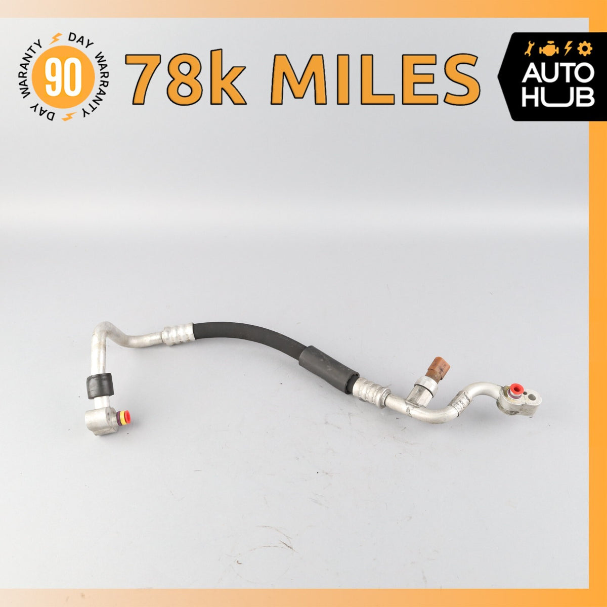 03-13 Bentley Continental Flying Spur AC Air Conditioning Hose Pipe Line OEM 78k - photo 1
