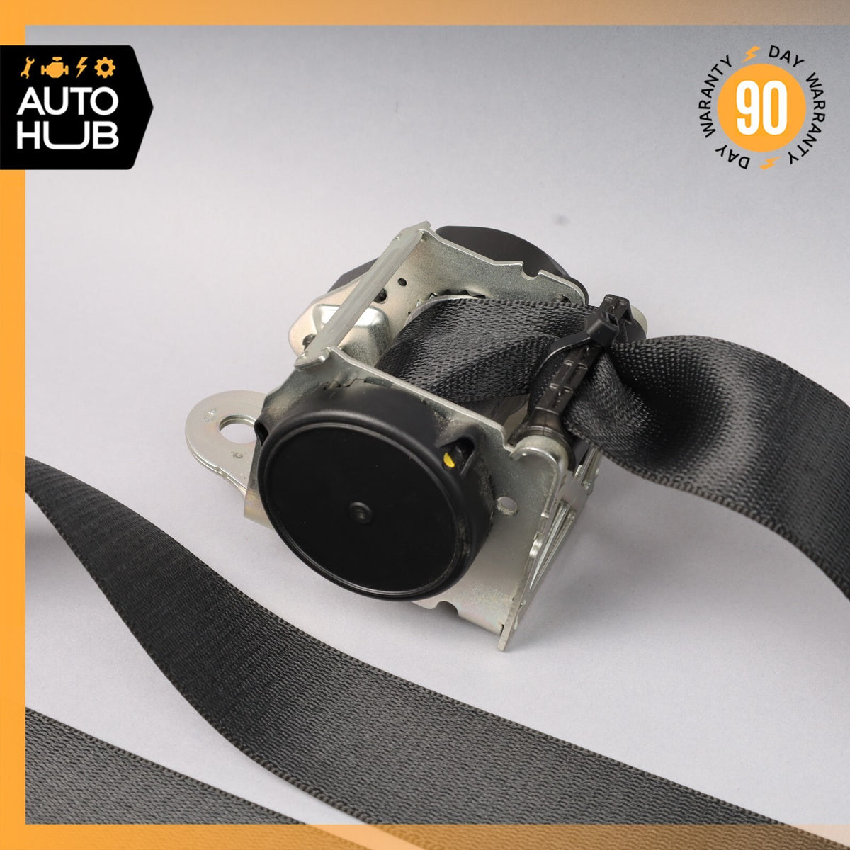 14-22 Maserati Ghibli M157 Rear Left or Right Side Seat Belt Black OEM - photo 4
