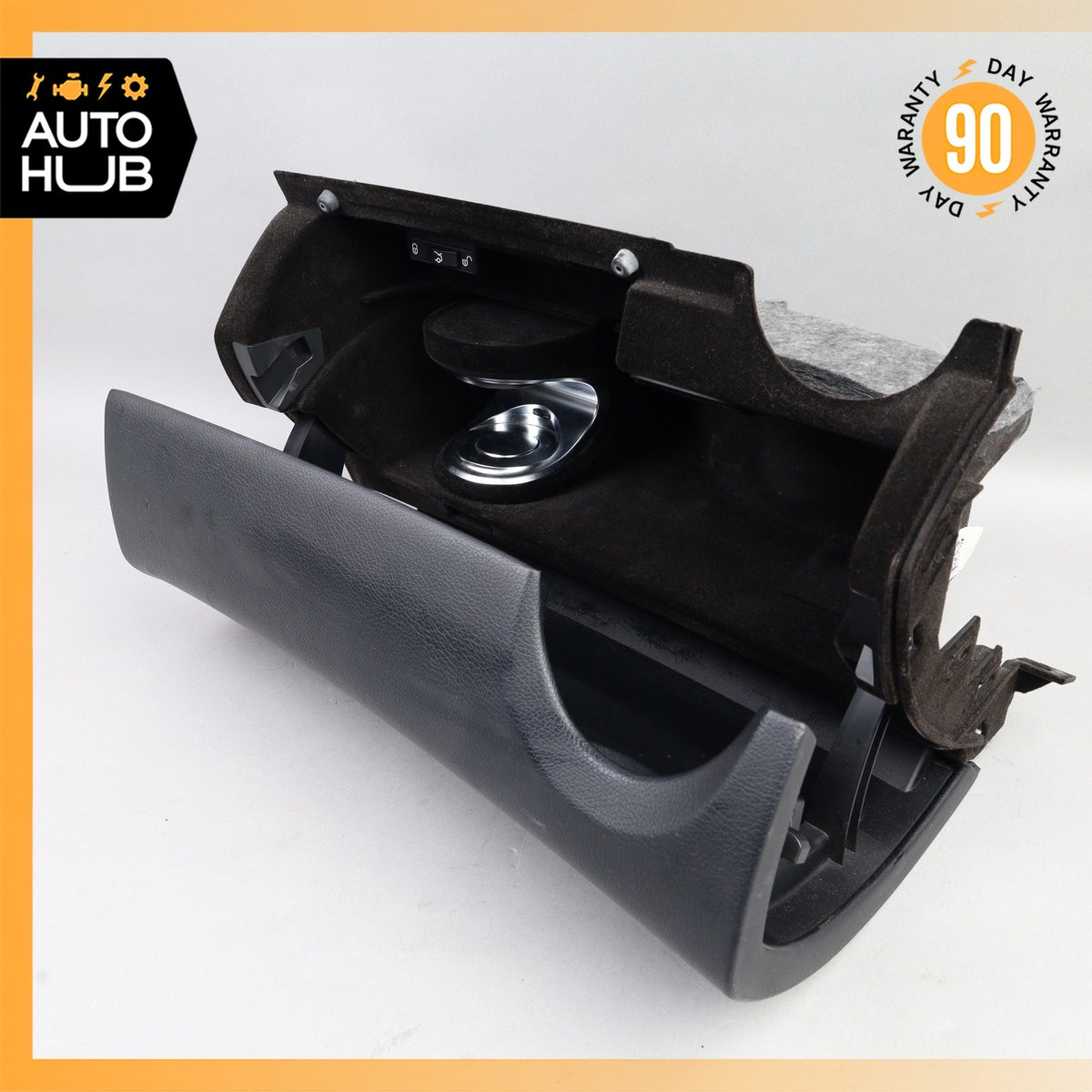 15-21 Mercedes W205 C300 C400 C450 Dashboard Glove Box Compartment Black OEM - photo 16