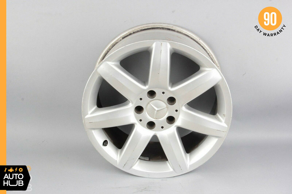 Mercedes R230 SL500 SL600 8.5 X R17 17" Wheel Rim Silver 2304010902 OEM - photo 1