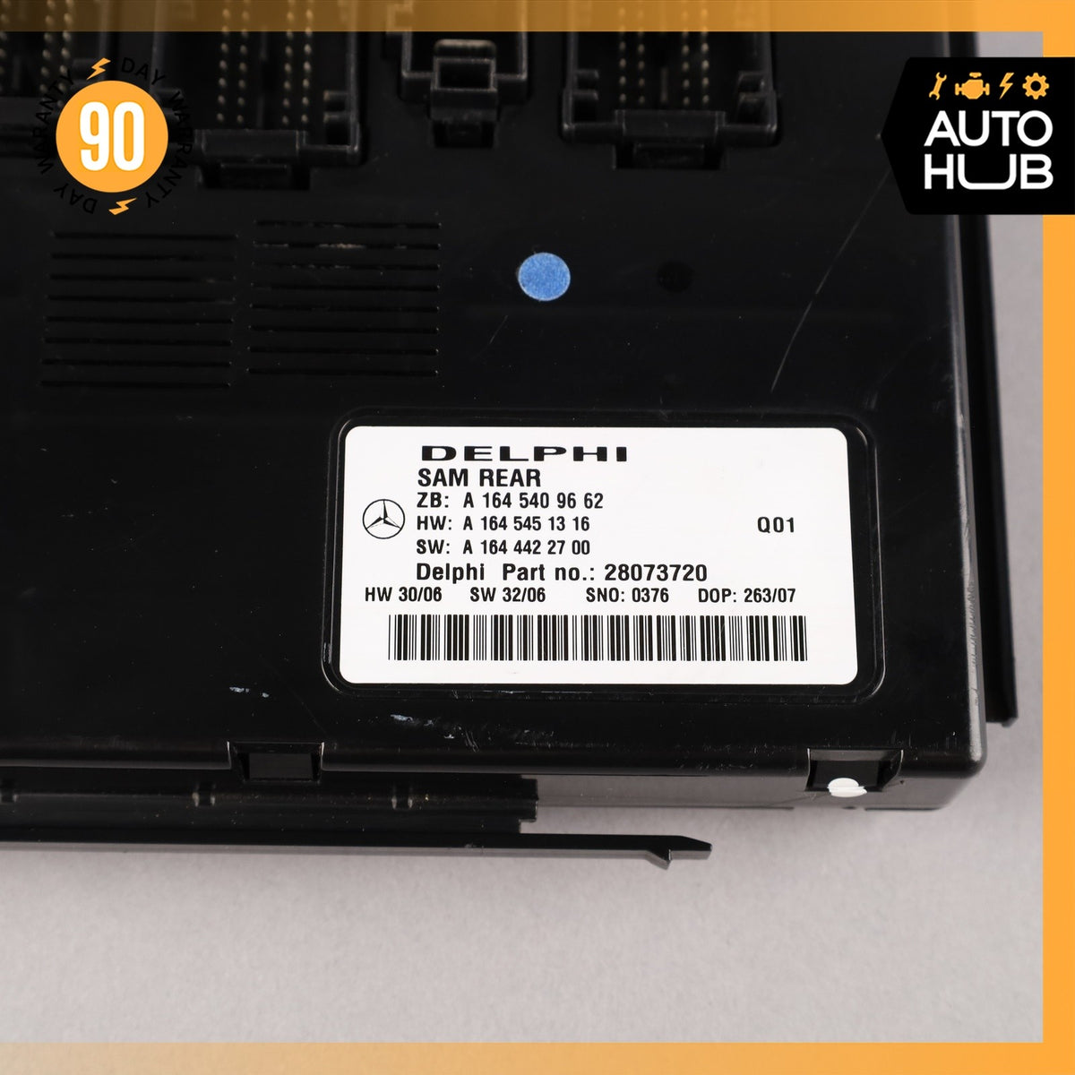 Mercedes W164 ML550 ML63 AMG Rear SAM Module Control Unit Signal Acquisition OEM - photo 7