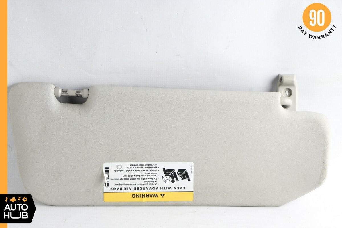 09-13 Mercedes W251 R350 R320 Front Left Driver Sun Visor Sun Shade Gray OEM - photo 2