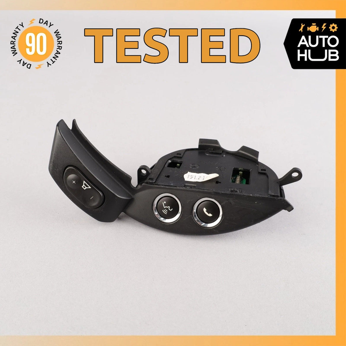 04-19 Maserati GranTurismo M145 Left Side Steering Wheel Button Switch OEM - photo 1
