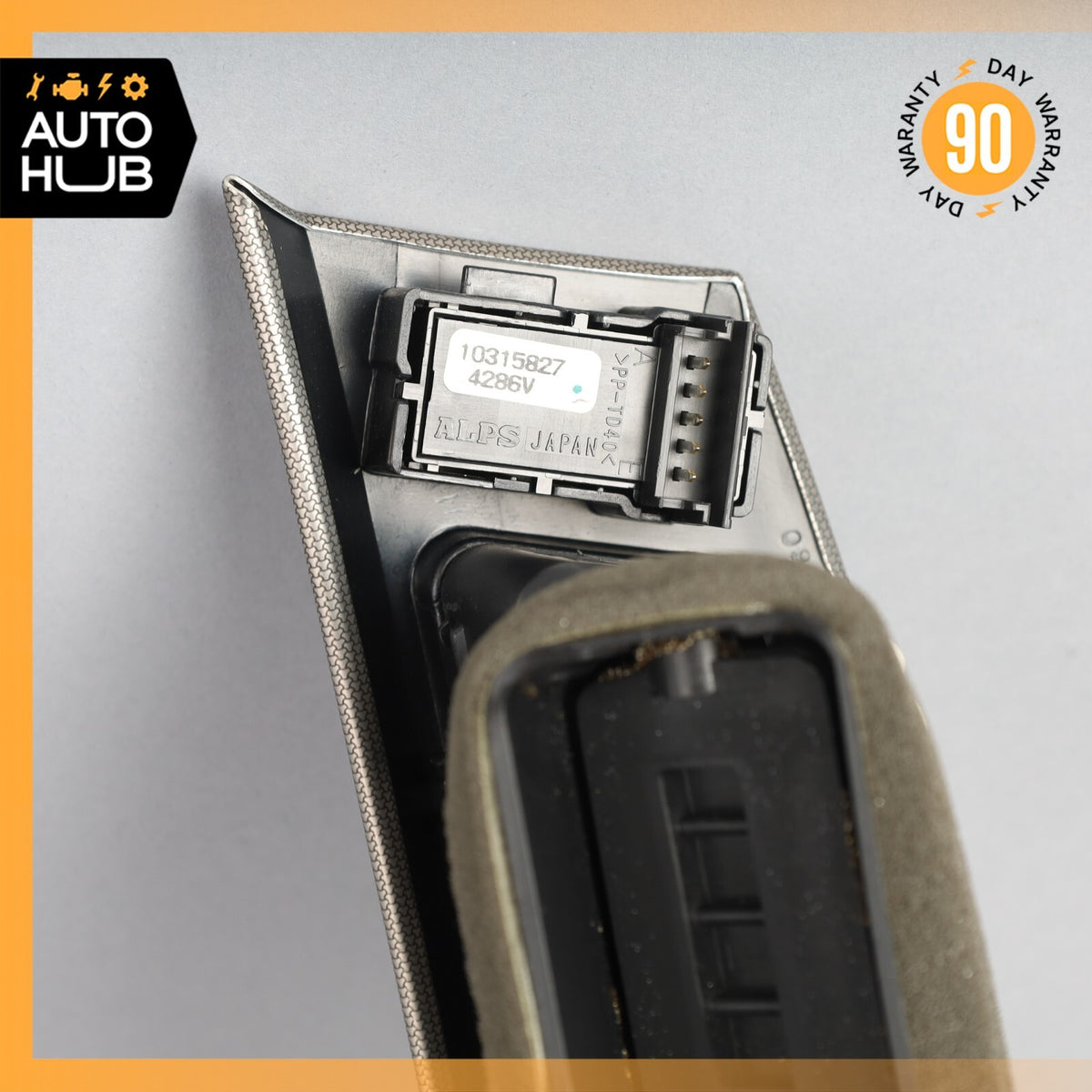 04-08 Cadillac XLR Left Door Air Vent Lock Mirror Switch OEM - photo 7