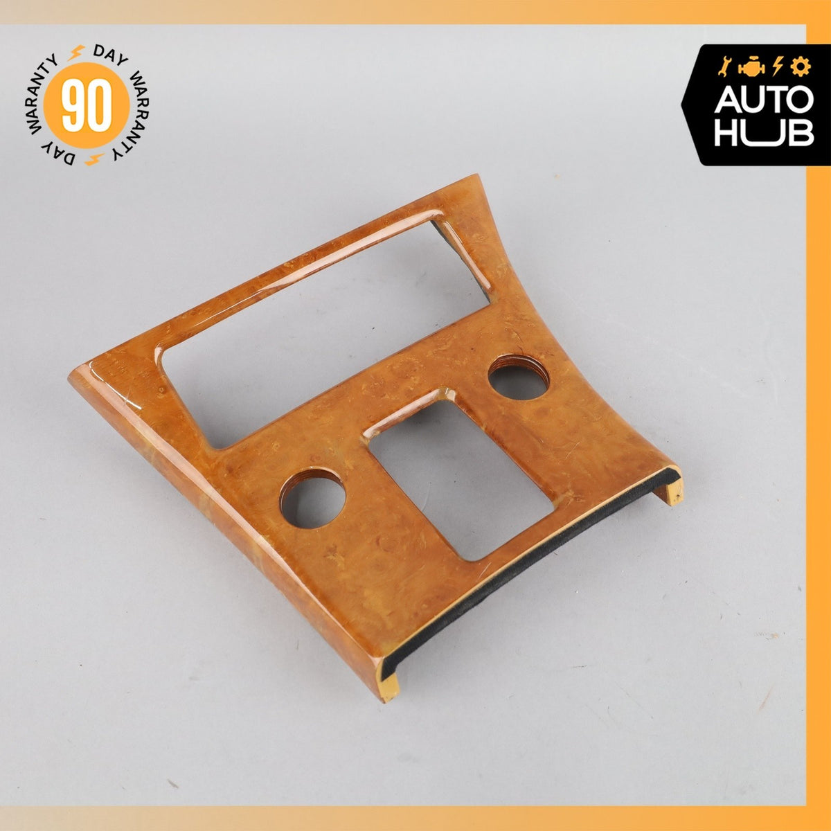 99-04 Bentley Arnage Center Console Ashtray Trim Panel Wood OEM 30k - photo 2