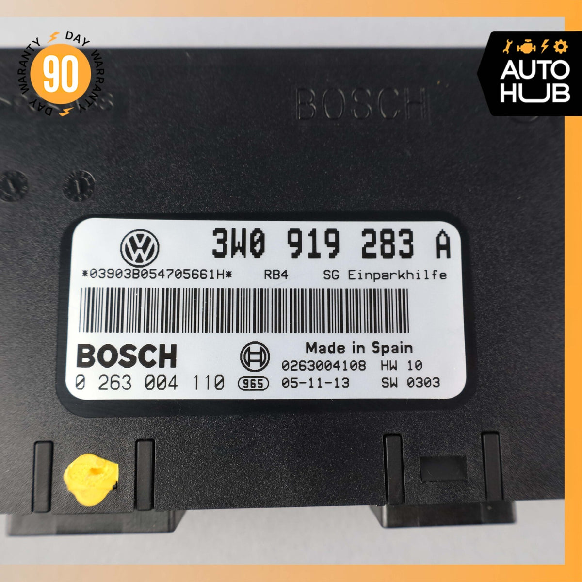 03-07 Bentley Continental Flying Spur Park Parking Assist Control Module OEM 67k - photo 8