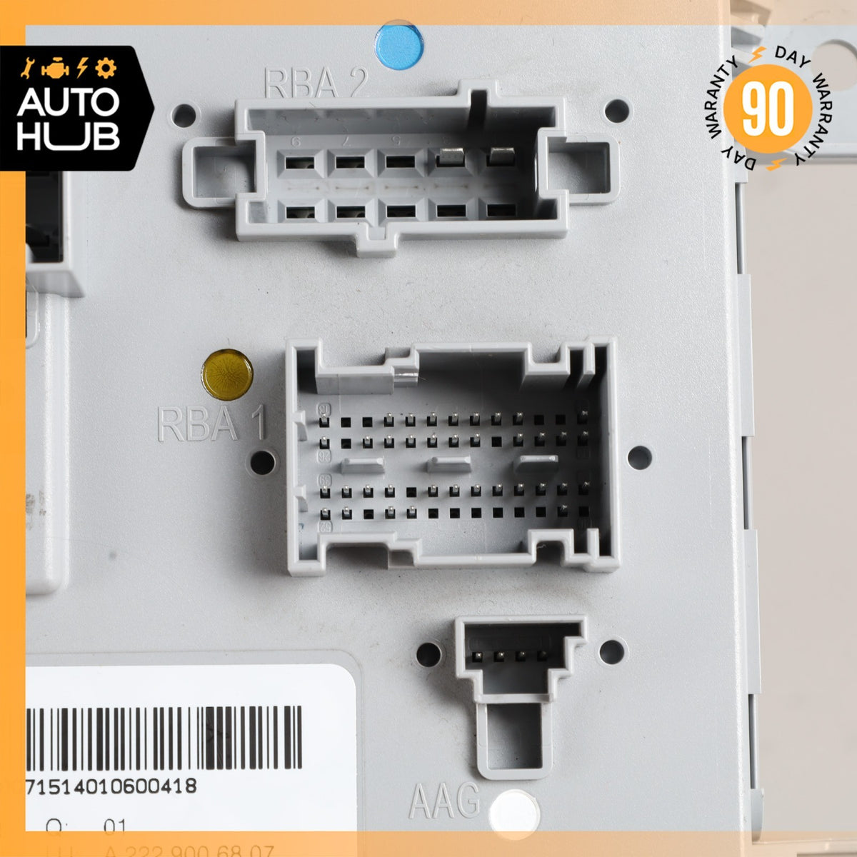 2014 Mercedes W222 S550 Rear Trunk SAM Control Module 2229006807 OEM - photo 6