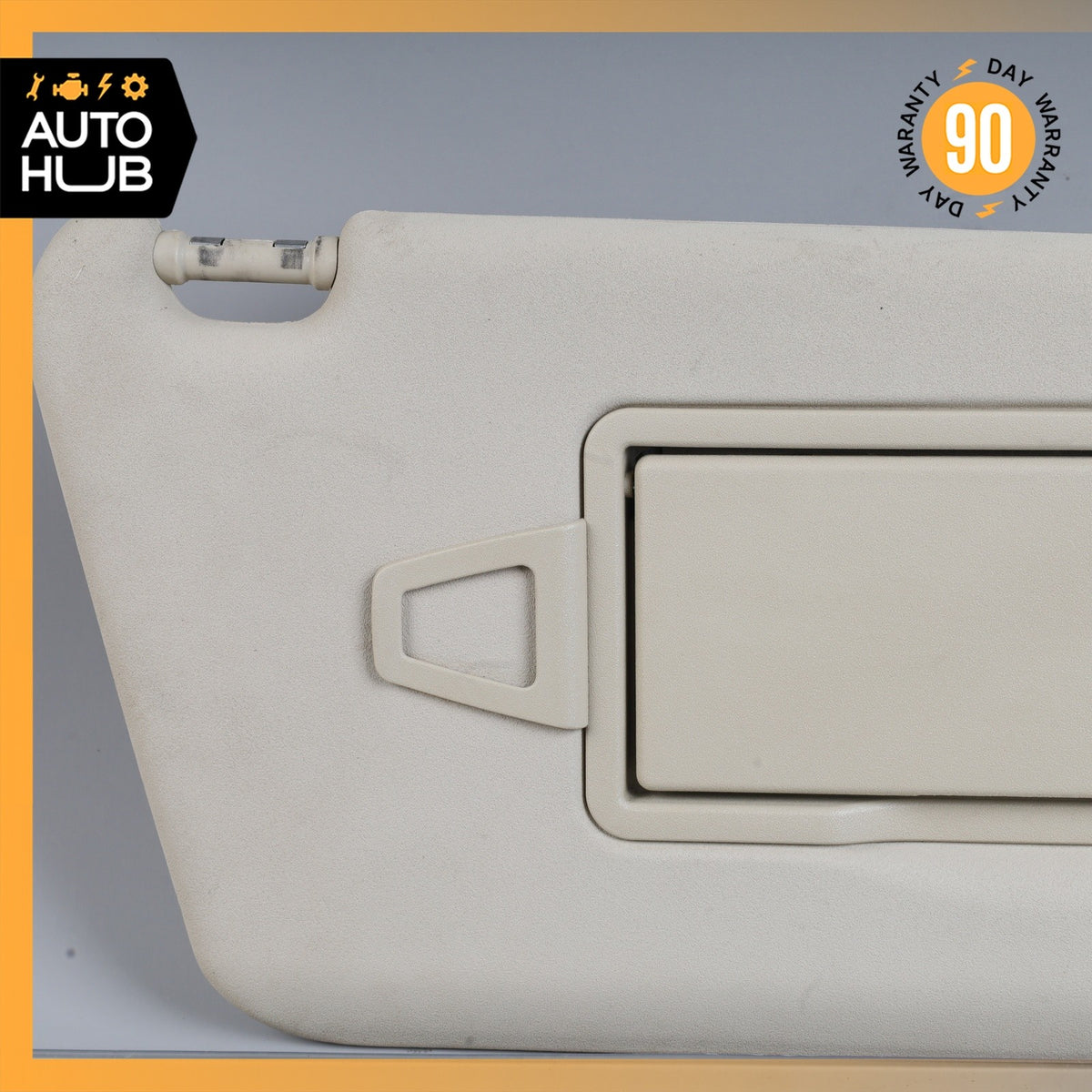 10-15 Mercedes X204 GLK250 GLK350 Right Side Sunvisor Sun Visor Beige OEM - photo 5